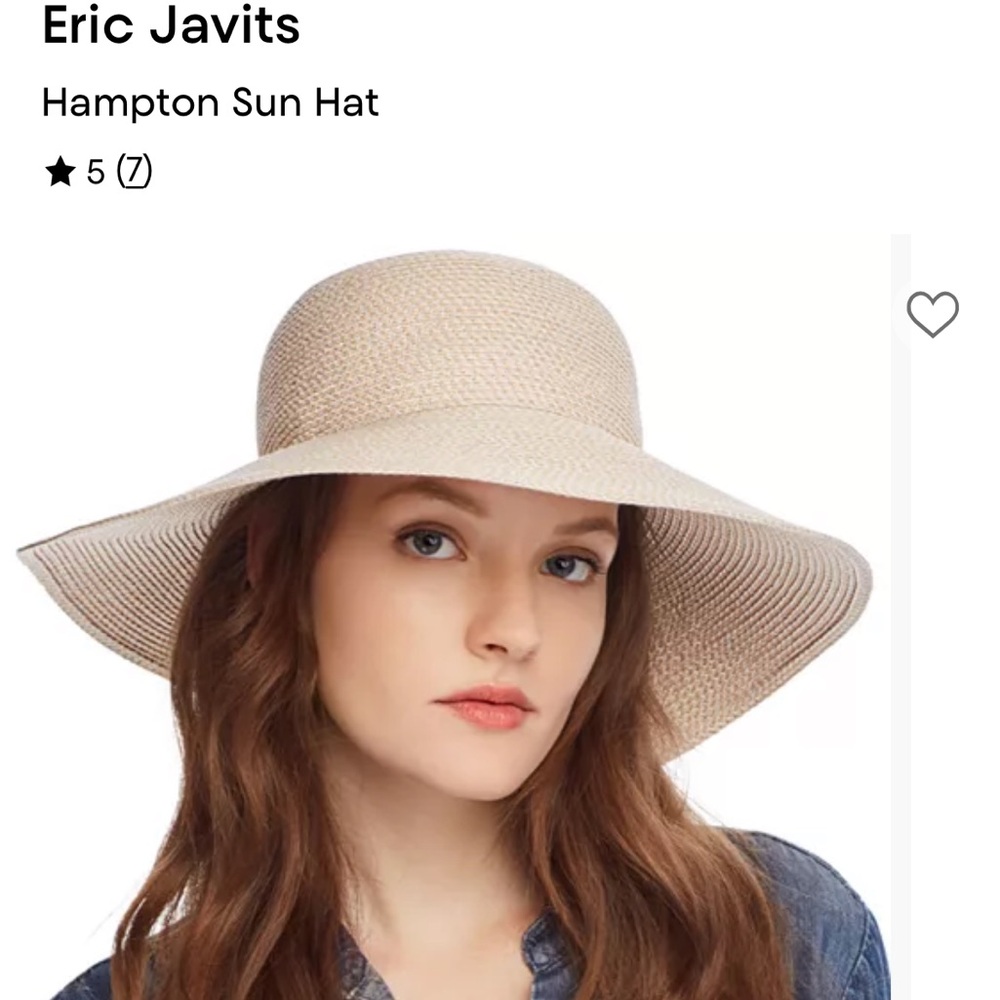 Wide-Brim Straw Sun Hat - Natural Beige - Picture 13 of 13